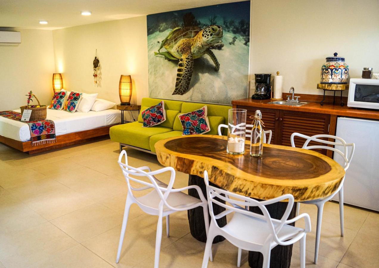Casa Azul Maya イスラ・ムヘーレス エクステリア 写真