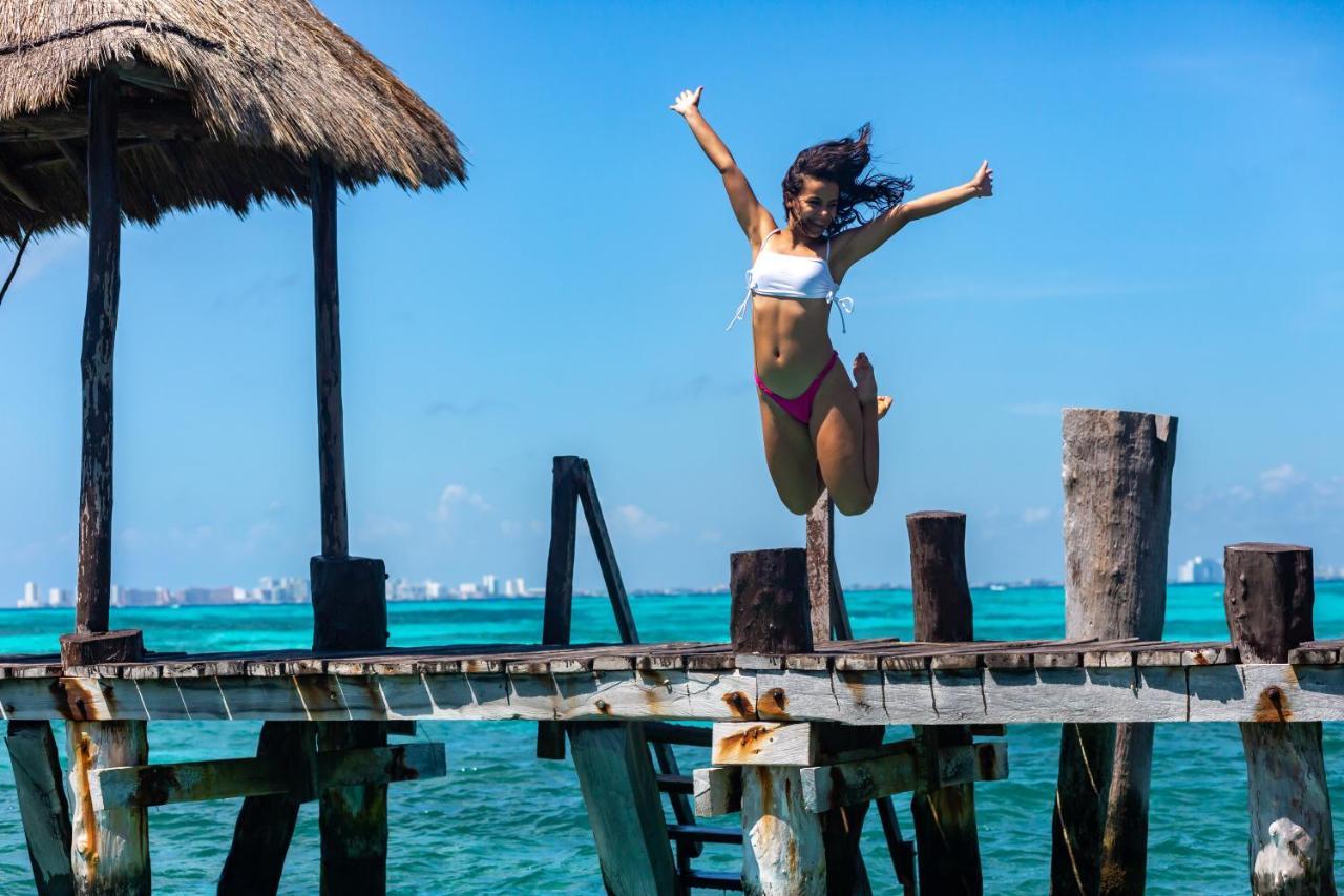 Casa Azul Maya イスラ・ムヘーレス エクステリア 写真
